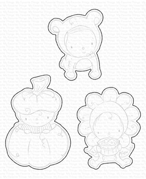 My Favorite Things Sweetest Trick or Treaters Die-namics (MFT-2573) (OUTLET)