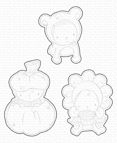 My Favorite Things Sweetest Trick or Treaters Die-namics (MFT-2573) (OUTLET)