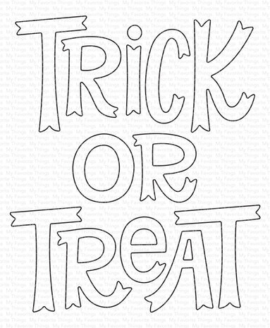 My Favorite Things Trick or Treat Die-namics (MFT-2600) (OUTLET)