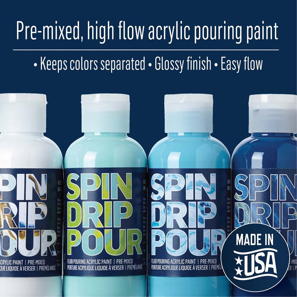 Folkart Drizzle Paint Set Surf's Up 4x4 fl oz (50414) (DISCONTINUED) Folkart Drizzle Paint Set Surf's Up 4x4 fl oz (50414) (DISCONTINUED)