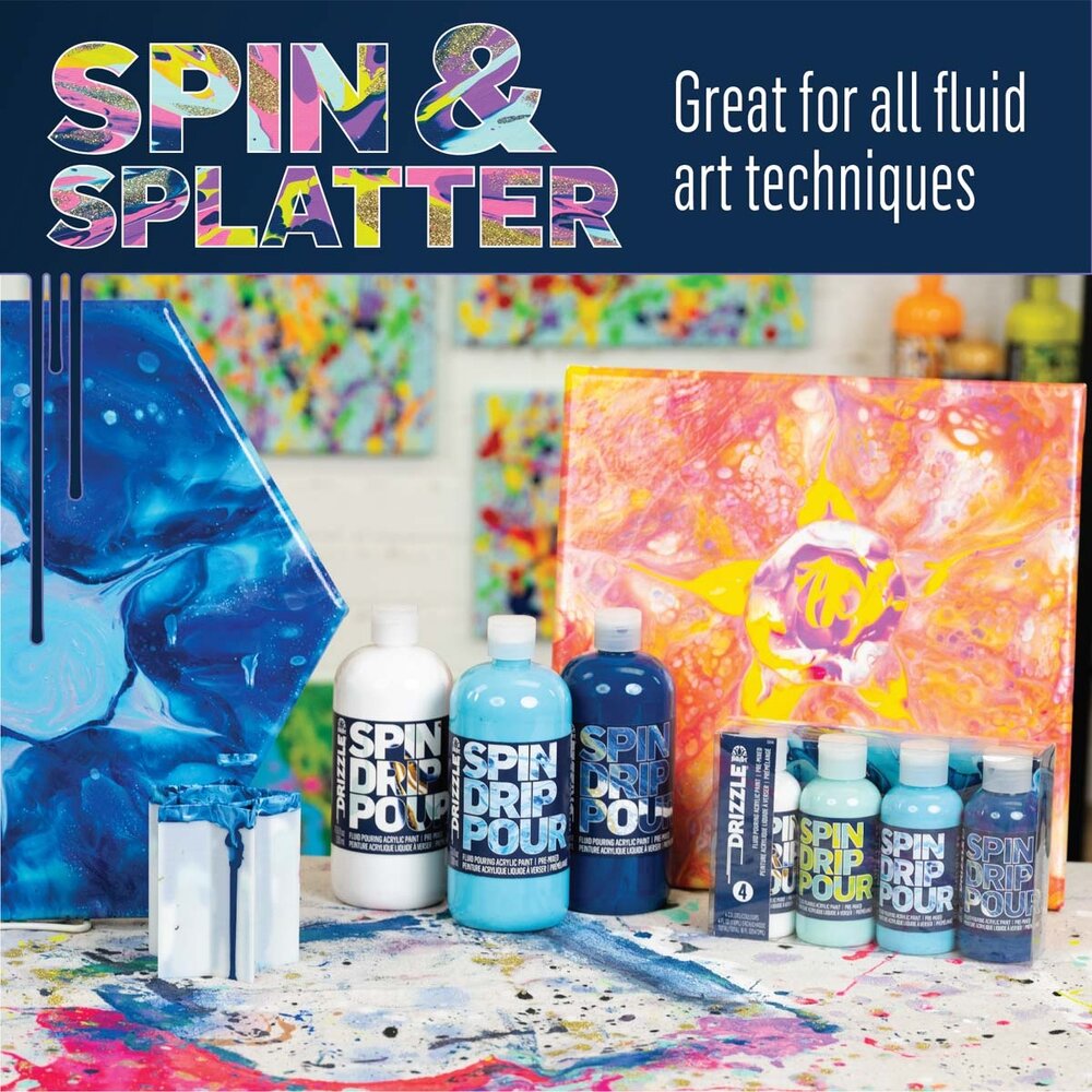 Folkart Drizzle Paint Set Surf's Up 4x4 fl oz (50414) (DISCONTINUED) Folkart Drizzle Paint Set Surf's Up 4x4 fl oz (50414) (DISCONTINUED)