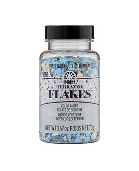 Folkart Terrazzo Flakes Blue-Multi 70g (49939)