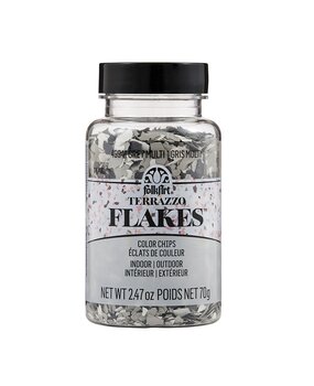 Folkart Terrazzo Flakes Grey-Multi 70g (49941) (DISCONTINUED)