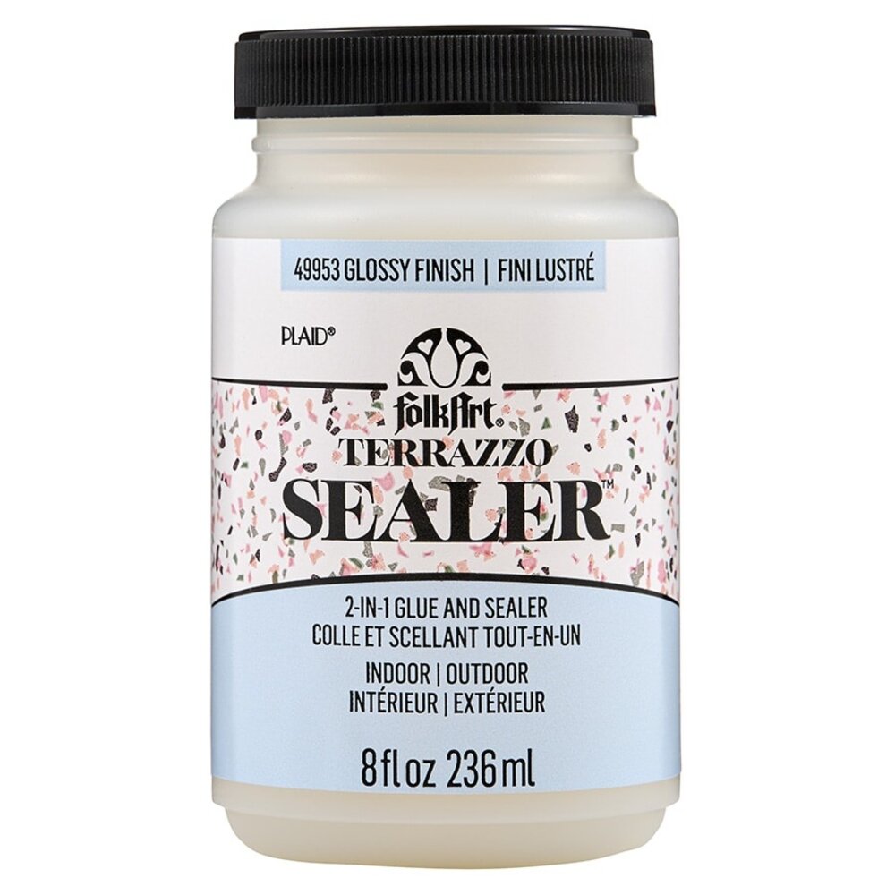 Folkart Terrazzo Sealer Glossy Finish 8 lf oz (49953)
