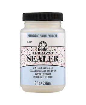 Folkart Terrazzo Sealer Glossy Finish 8 lf oz (49953)