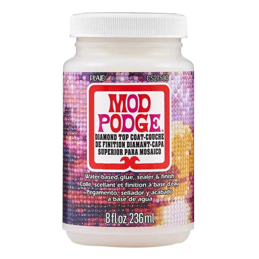 Mod Podge Diamond Top Coat Glue/Sealer/Finish 8 fl oz (CS27590)
