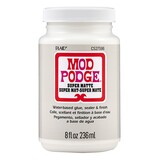 Mod Podge Super Matte Glue/Sealer/Finish 8 fl oz (CS27596) Mod Podge Super Matte Glue/Sealer/Finish 8 fl oz (CS27596)
