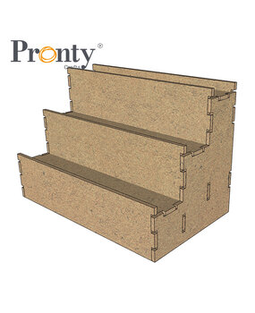 Pronty Crafts MDF Origanizer Basic Box Bottle Stairs (460.483.020) (DISCONTINUED)
