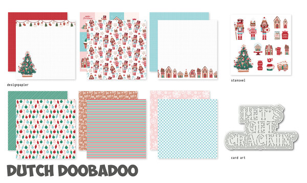 Dutch Doobadoo Crafty Kit Notenkrakers (473.005.050) (OUTLET)
