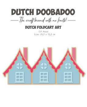 Dutch Doobadoo Dutch Card Art A4 Elf House (470.784.260) (DISCONTINUED)