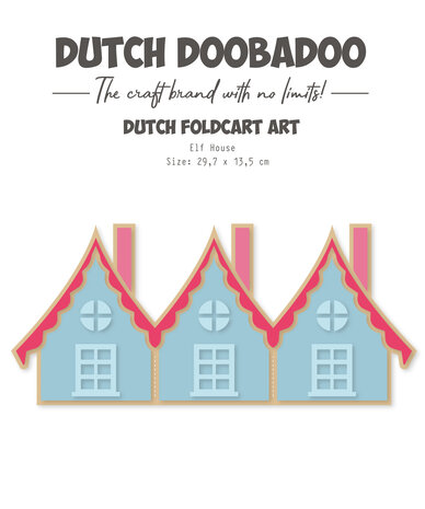 Dutch Doobadoo Dutch Card Art A4 Elf House (470.784.260) (OUTLET)