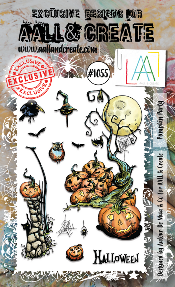Aall and Create Stamp Set A6 Pumpkin Party (AALL-TP-1055) (DISCONTINUED)