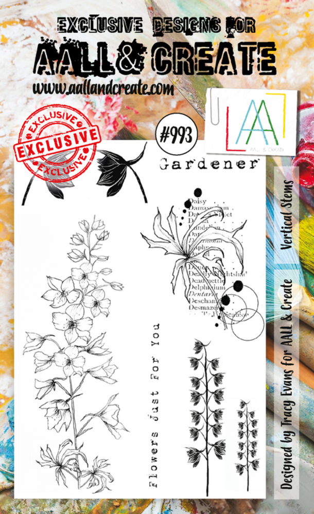 Aall and Create Stamp Set A6 Vertical Stems (AALL-TP-993) (DISCONTINUED) Aall and Create Stamp Set A6 Vertical Stems (AALL-TP-993) (DISCONTINUED)