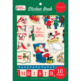 Carta Bella Season's Greetings Sticker Book (CBSG329029) (OUTLET)