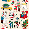 Carta Bella Season's Greetings Chipboard Accents (CBSG329021) (OUTLET)