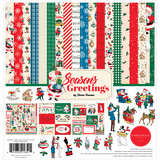 Carta Bella Season's Greetings 12x12 Inch Collection Kit (CBSG329016) (OUTLET)