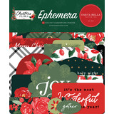 Carta Bella Merry Christmas Flora Ephemera (CBMCF332024) (OUTLET)
