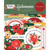 Carta Bella Joyful Christmas Flora Ephemera (CBJCF340024) (OUTLET)