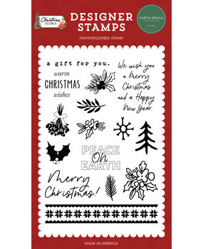 Carta Bella A Gift For You Designer Stamps (CBCFL342041) (OUTLET)