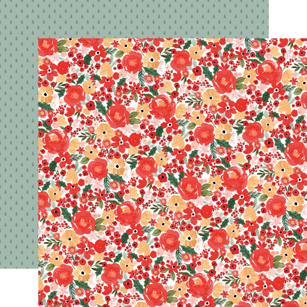 Carta Bella Joyful Christmas Flora 6x6 Inch Paper Pad (CBJCF340023) (OUTLET) Carta Bella Joyful Christmas Flora 6x6 Inch Paper Pad (CBJCF340023) (OUTLET)