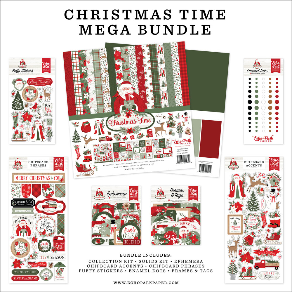 Echo Park Christmas Time Mega Bundle (CT330050) (OUTLET)