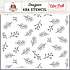 Berries And Sprigs Stencil (CT330036) (OUTLET)