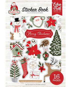 Echo Park Christmas Time Sticker Book (CT330029) (OUTLET)