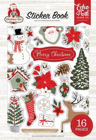 Echo Park Christmas Time Sticker Book (CT330029) (DISCONTINUED)