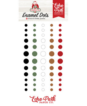 Echo Park Christmas Time Enamel Dots (CT330028) (DISCONTINUED)
