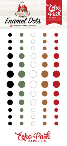 Echo Park Christmas Time Enamel Dots (CT330028) (OUTLET)