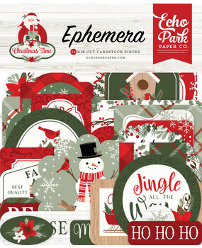 Echo Park Christmas Time Ephemera (CT330024) (OUTLET)