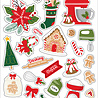 Echo Park Have A Holly Jolly Christmas Puffy Stickers (HJC331066) (DISCONTINUED)