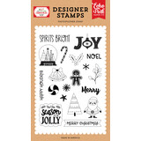 Echo Park Let It Snow Globe Designer Stamps (HJC331043) (DISCONTINUED)