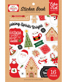 Echo Park Have A Holly Jolly Christmas Sticker Book (HJC331029) (DISCONTINUED)