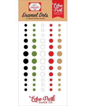 Echo Park Have A Holly Jolly Christmas Enamel Dots (HJC331028) (DISCONTINUED)