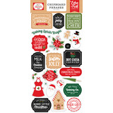 Echo Park Have A Holly Jolly Christmas Chipboard Phrases (HJC331022) (DISCONTINUED)