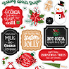 Echo Park Have A Holly Jolly Christmas Chipboard Phrases (HJC331022) (DISCONTINUED)
