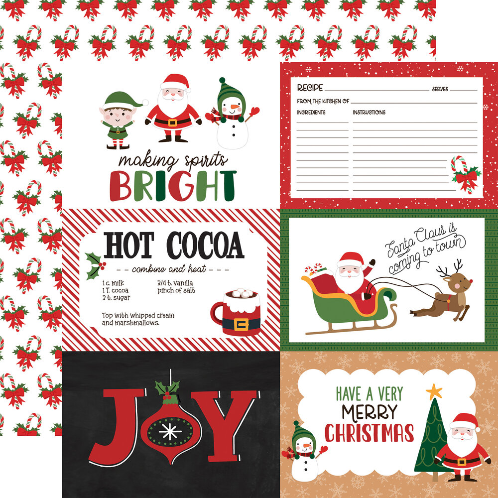 Echo Park Have A Holly Jolly Christmas 12x12 Inch Collection Kit (HJC331016) (DISCONTINUED)