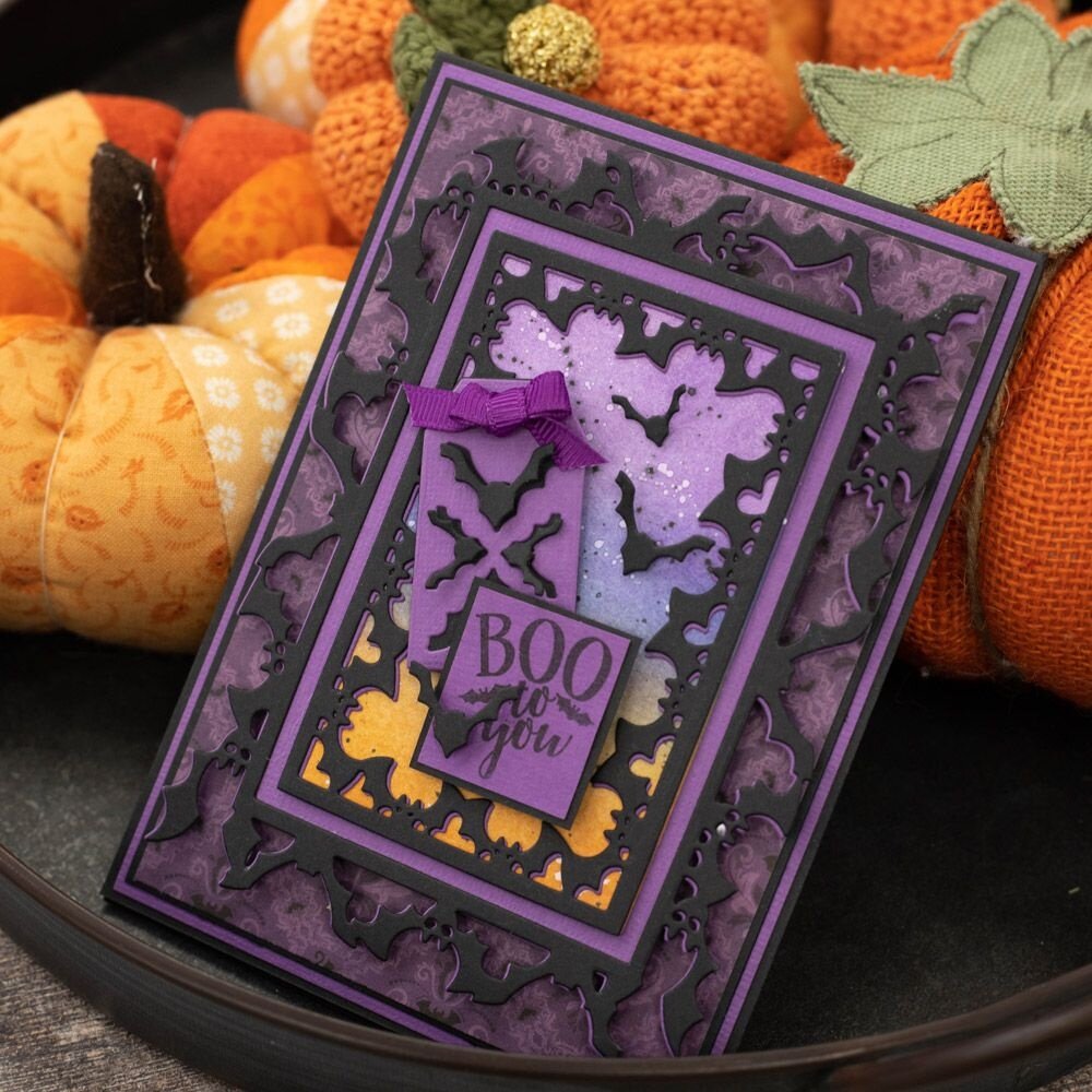 Crafter's Companion Halloween Nesting Cutting & Embossing Die Creepy Bats (CC-DCE-MD-CRBA) (OUTLET) Crafter's Companion Halloween Nesting Cutting & Embossing Die Creepy Bats (CC-DCE-MD-CRBA) (OUTLET)