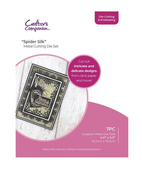 Crafter's Companion Halloween Nesting Cutting & Embossing Die Spider Silk (CC-DCE-MD-SPSI) (OUTLET) Crafter's Companion Halloween Nesting Cutting & Embossing Die Spider Silk (CC-DCE-MD-SPSI) (OUTLET)