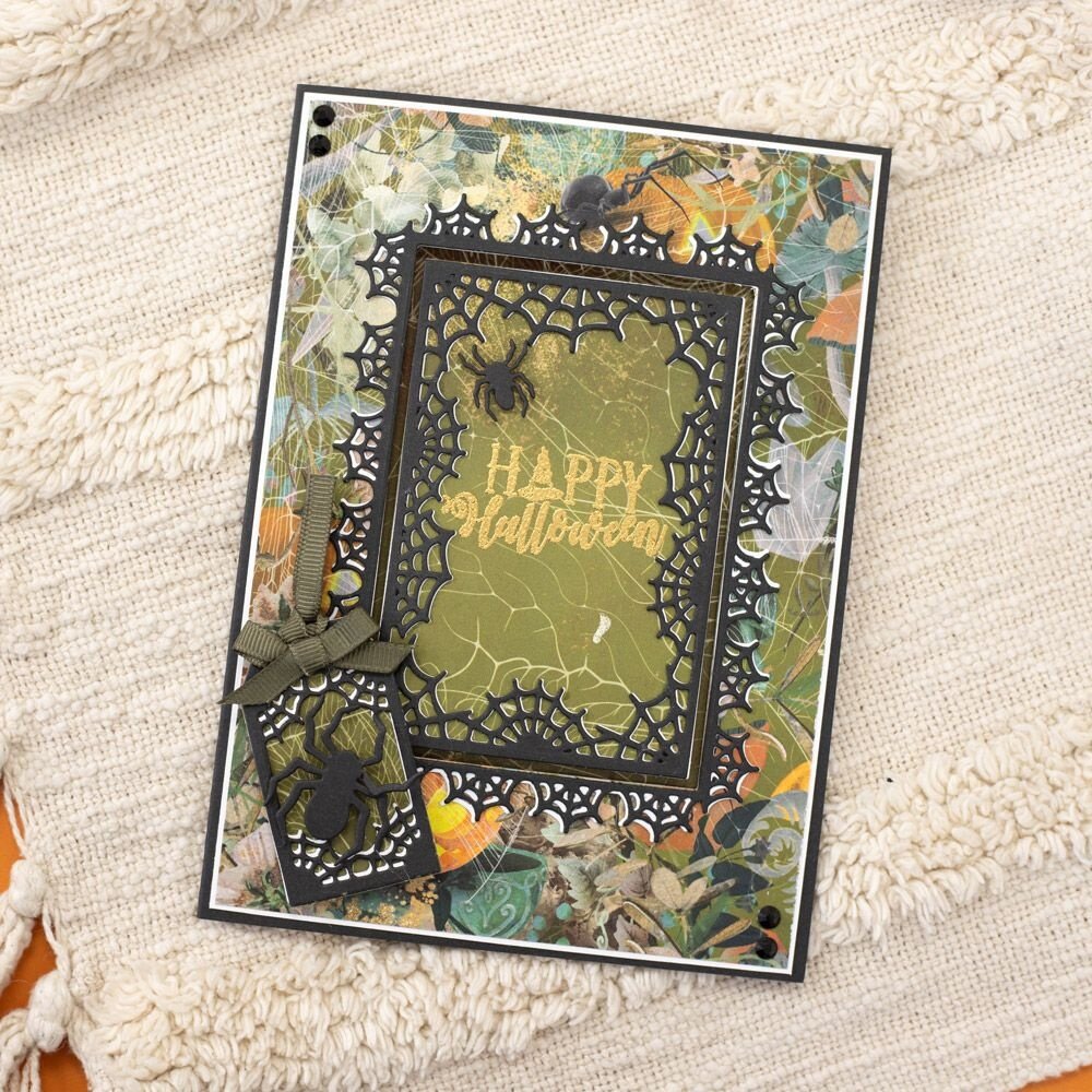 Crafter's Companion Halloween Nesting Cutting & Embossing Die Spider Silk (CC-DCE-MD-SPSI) (OUTLET) Crafter's Companion Halloween Nesting Cutting & Embossing Die Spider Silk (CC-DCE-MD-SPSI) (OUTLET)