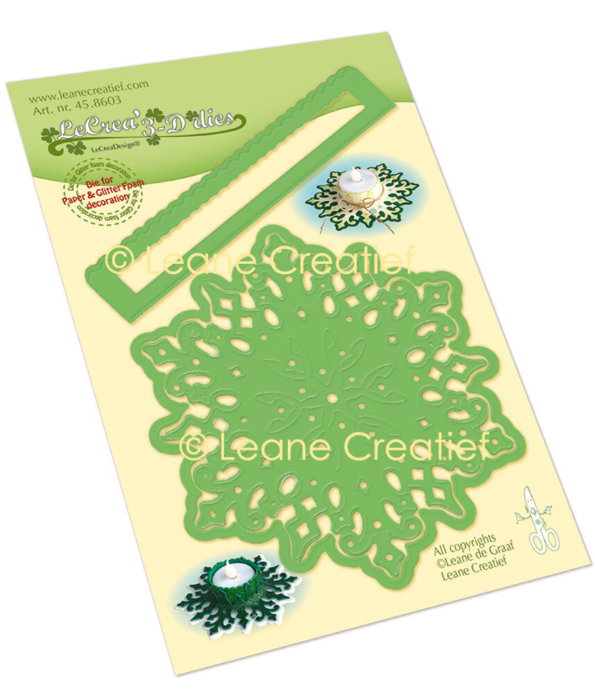 Leane Creatief Lea’Bilitie Tealight Holder Crystal 3D Cut And Emboss Dies (45.8603) (DISCONTINUED) Leane Creatief Lea’Bilitie Tealight Holder Crystal 3D Cut And Emboss Dies (45.8603) (DISCONTINUED)