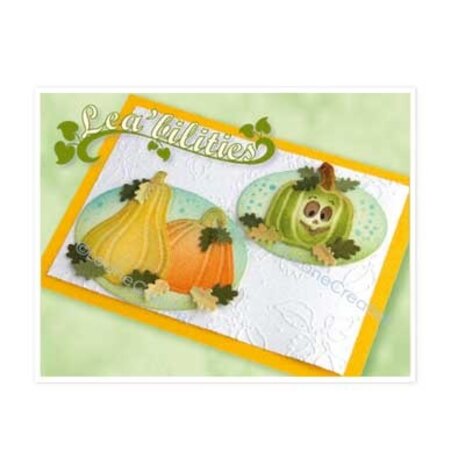 Leane Creatief Lea’Bilitie Autumn Pumpkins Cut And Emboss Dies (45.8573) (DISCONTINUED) Leane Creatief Lea’Bilitie Autumn Pumpkins Cut And Emboss Dies (45.8573) (DISCONTINUED)