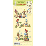 Leane Creatief Lecreadesign Combi Clear Stamp Little Mice Gnomes (55.8719) (DISCONTINUED)