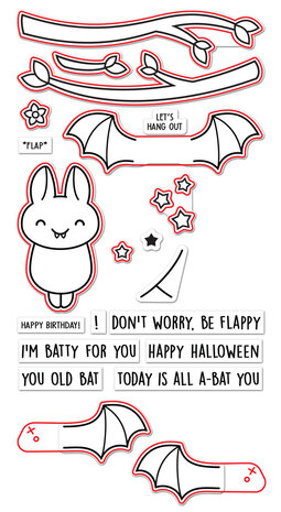 Lawn Fawn Batty For You Lawn Cuts Dies (LF3218) (OUTLET)