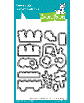 Lawn Fawn Hay There, Hayrides! Lawn Cuts Dies (LF3214) (OUTLET)