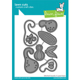 Lawn Fawn Stitched Gourds Lawn Cuts Dies (LF3246) (OUTLET)