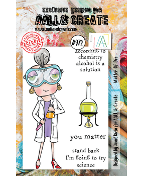 Aall and Create Stamp Set A7 Matter Of Dee (AALL-TP-972) (DISCONTINUED)