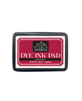 Stamperia Create Happiness Dye Ink Pad Poppy Red (WKPR13) (DISCONTINUED)