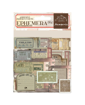 Stamperia Create Happiness Christmas Ephemera Tickets (46pcs) (DFLCT33)